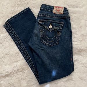 Distressed True Religion Jeans - Size 28